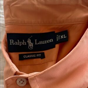 Ralph Lauren Classic Fit Shirt in Coral